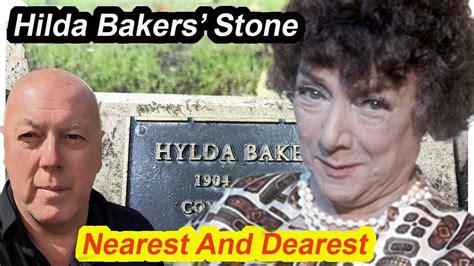 Hylda Baker Stone Final Resting Place Famous Celebrity Graves YouTube