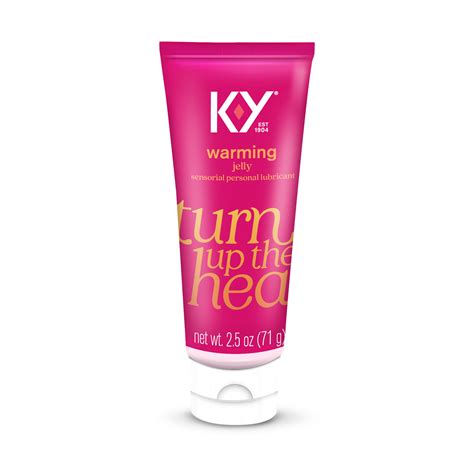 k y warming jelly lube sensorial personal lubricant glycol based formula safe to use with