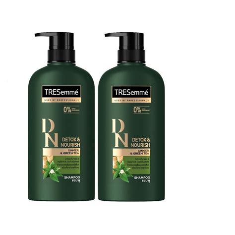 เทรซาเม่ แชมพู X2 ขวด Tresemmé Shampoo X2 Bottles Detox And Nourish