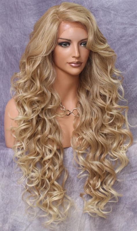 40 Extra Long Human Hair Blendfull Lace Front Wig Etsy India Long