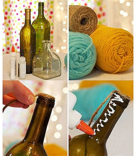 ideas bonitas hechas con botellas de vidrio y frascos reciclados manualidades y reciclados
