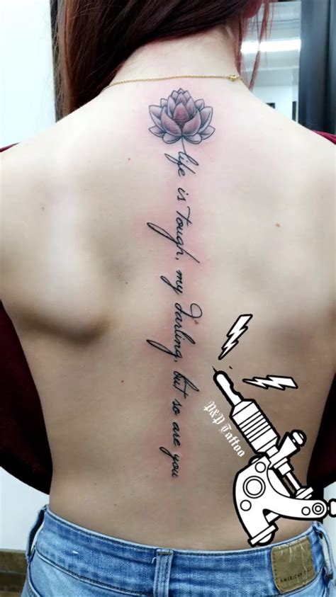Life Is Tough But So Are You Tattoo Casojud