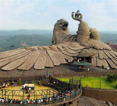 Jatayu Earths Center Worlds Largest Bird Sculpture