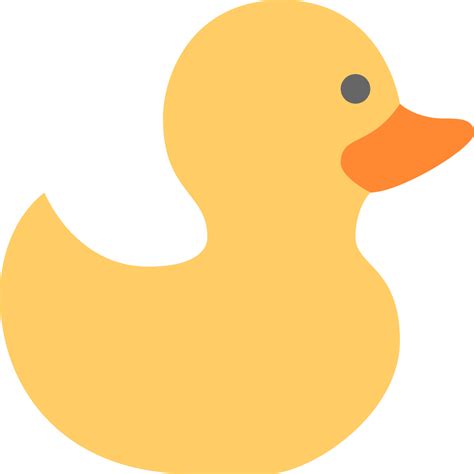 Transparent Rubber Duck Emoji / Yellow rubber ducky with black sunglasses art, rubber duck ...