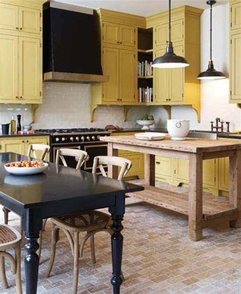 Fall Kitchen Color Mustard Yellow Interior Design Kitchen Yellow