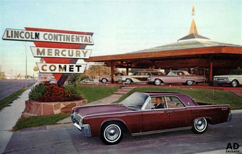 1962 Carlisle Porter Continental Lincoln Mercury Comet Dealership