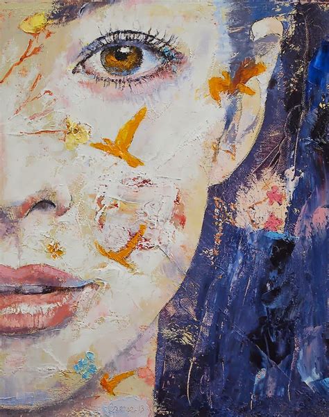 El Club Del Arte Latino Retratos Femeninos En Abstractos Pinturas De Michael Creese