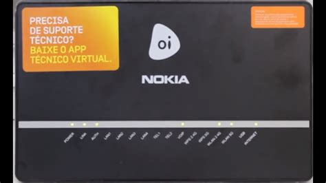Como Acessar Configurações Do Roteador Nokia G 240w C Oi Fibra Youtube