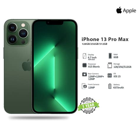 Apple Iphone 13 Pro Max Specifications