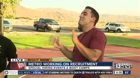 Lvmpd Hosting Workouts At Police Memorial Park Youtube