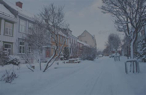 Snowy Street - Natural Choice Heating & Cooling INC