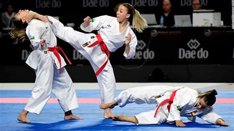 Best Of Women S Karate Tournament Martial Karate Kumite