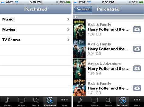 How To Access Itunes Movies In The Cloud From Your Iphone Ipad And