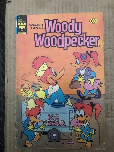 Walter Lantz Woody Woodpecker 196 Comic Books Modern Age Gold Key