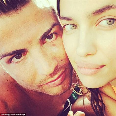 Cristiano Ronaldo Poses For Selfie With Russian Model Girlfriend Irina