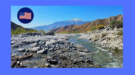 Palm Springs Lovely Whitewater Preserve And Park California Usa