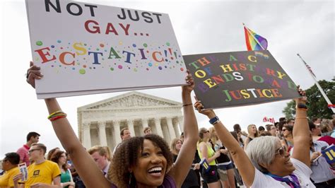 U S Supreme Court Says Same Sex Couples Have Right To Marry In All
