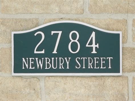 Street Address Plaques Street Number Signs Erie Landmark