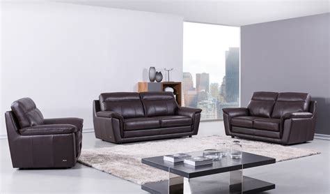 All Leather Sofa Sets Baci Living Room