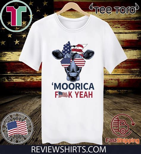 moorica fuck yeah funny cow classic t shirt reviewstees