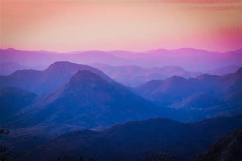 Colorful Mountains Royalty Free Stock Photo