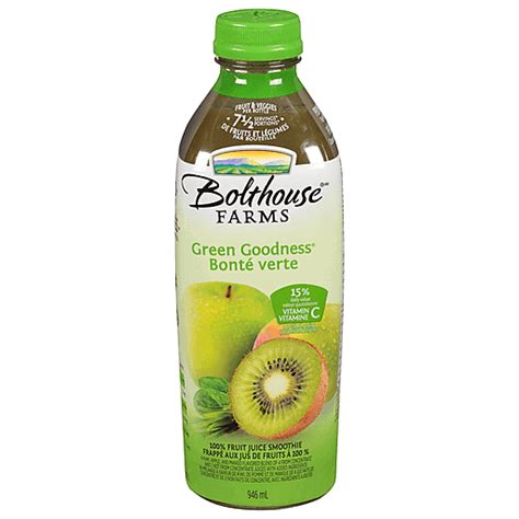 Bolthouse Farms Green Goodness 100 Fruit Juice Smoothie 32 Fl Oz