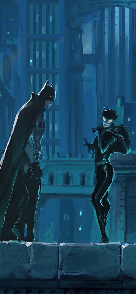 Cool Batman And Catwoman Wallpaper