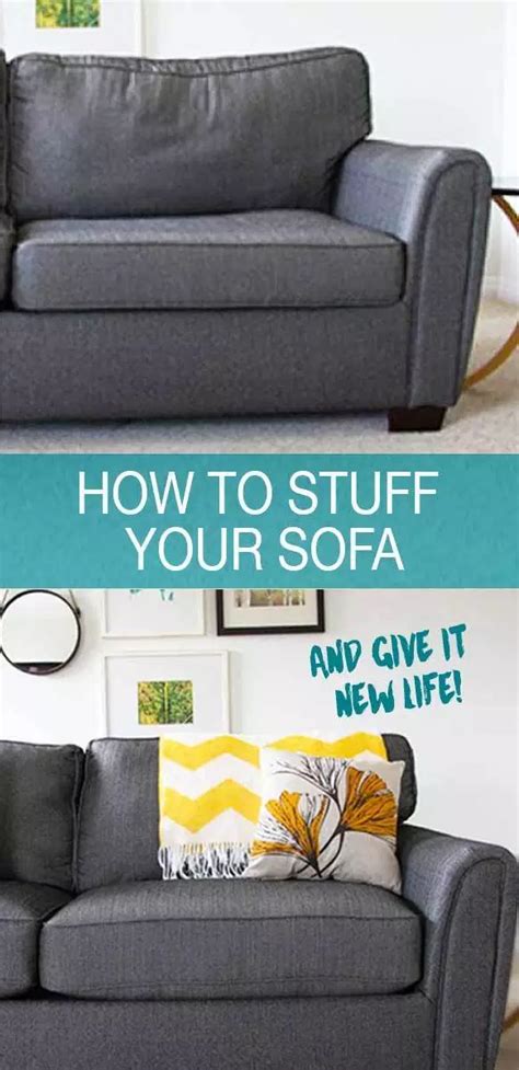 How To Stuff Your Sofa Cushions And Give Them New Life Cushions On