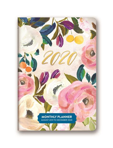 Buy Bella Flora 2020 Monthly Pocket Planner At Mighty Ape Nz