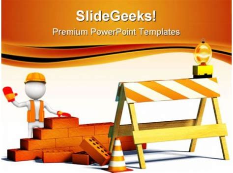 Work Under Construction Powerpoint Templates And Powerpoint Backgrounds