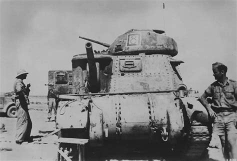 Captured M3 Lee Grant Tank North Africa World War Photos