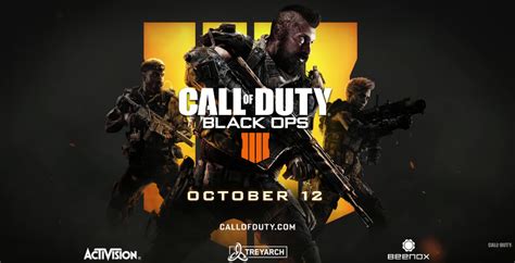 Activision Release Call Of Duty Black Ops 4 PC Trailer