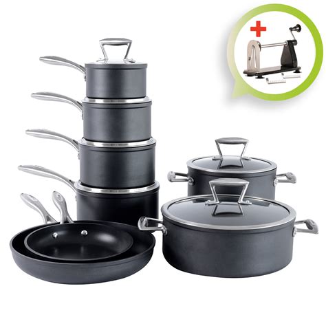 procook induction stick cookware non pans pots forged kitchen piece elite
