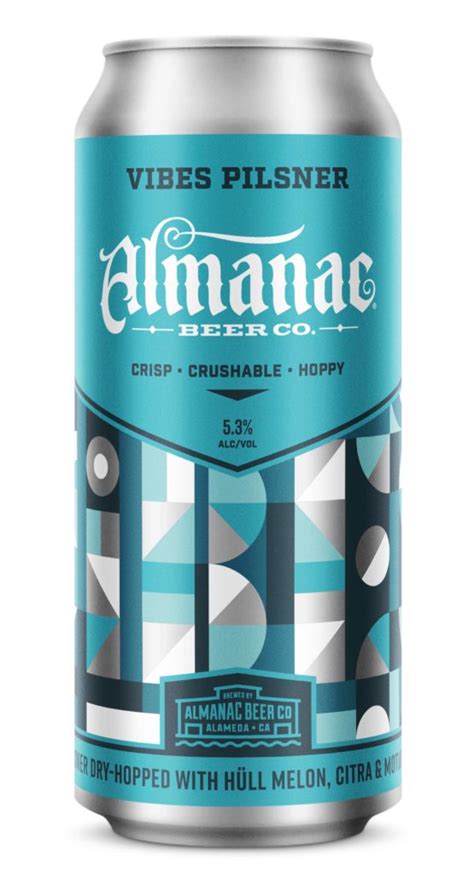Almanac Vibes Pilsner 4 Pack Cans Buy Craft Beer Online Shop And