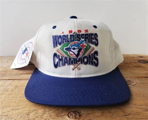 Vintage Toronto Blue Jays 1992 World Series Champions Snapback Hat