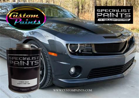 Chevrolet Cyber Gray Paint Code Gbv Urethane Based Automotive