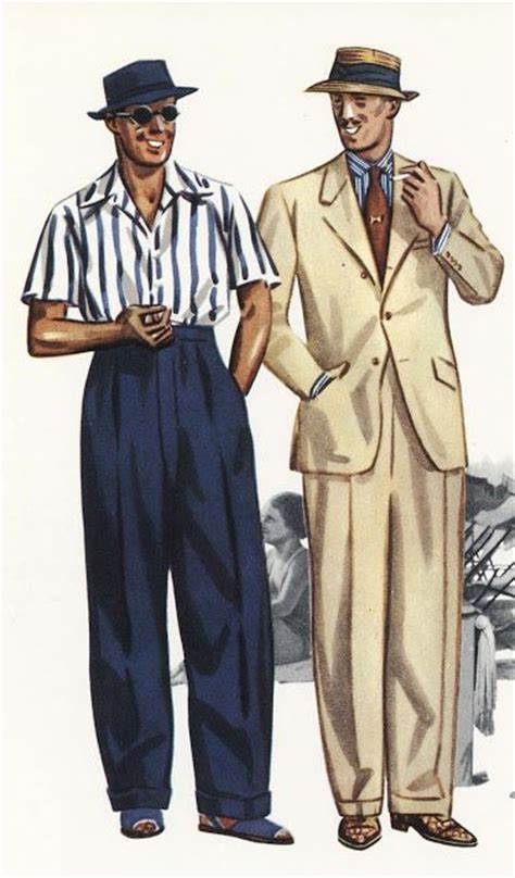 Vintage Mens Outfits 1920s 1930s 1940s 1950s