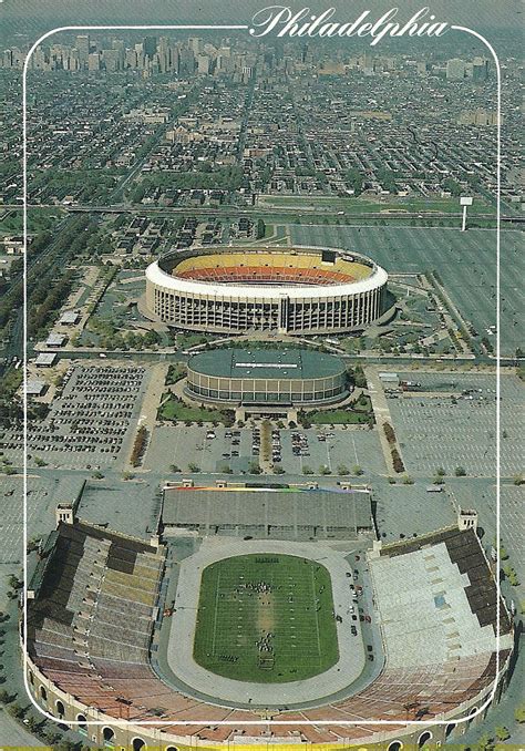 Philadelphia Sports Complex 45 A Stadium Postcards