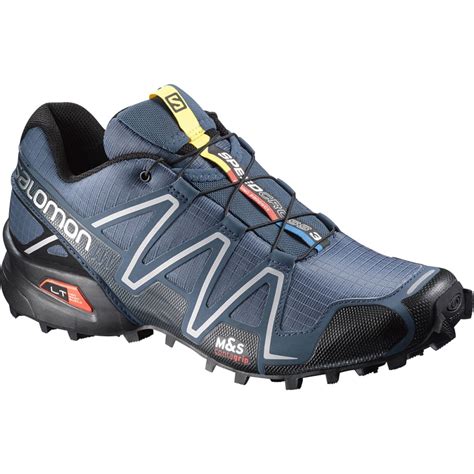 SALOMON Men's Speedcross 3 Trail Running Shoes, Slate Blue/Black/Deep Blue