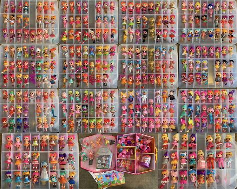 Lalaloopsy Mini Doll Collection Both Original Ones And Style N Swap