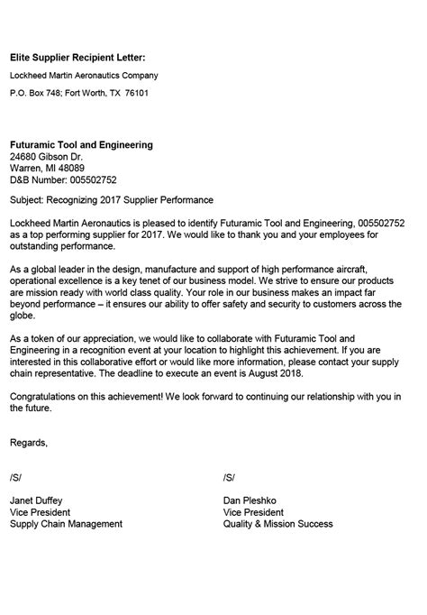 Thank You Letter To Employees For Excellent Performance Database