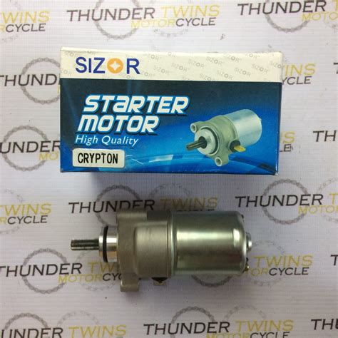 Starter Motor Sizor Crypton Shopee Philippines
