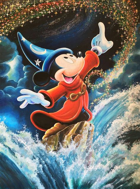 Mickey Mouse Fantasia Wallpaper Hd Picture Image