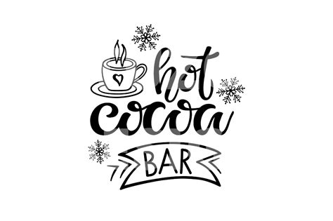 Template Hot Cocoa Sign Printable