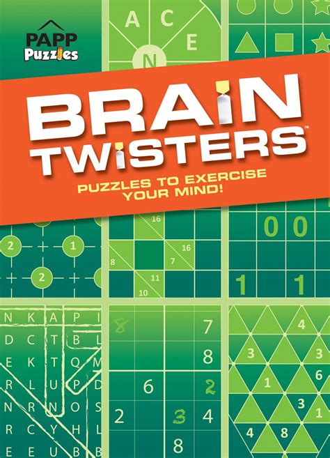 Large Print Brain Twisters Volume 1 Mint Brain Bill Mersereau Bill