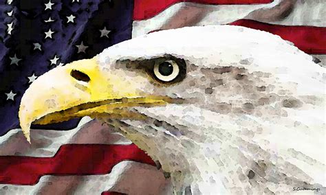 Patriotic Bald Eagle Wallpaper Wallpapersafari