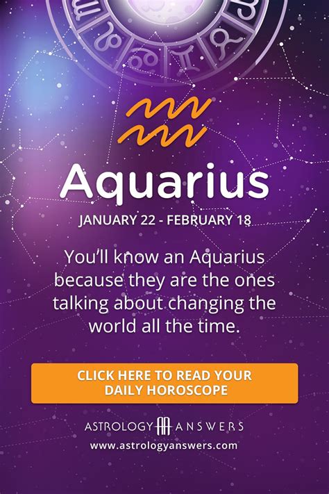 Aquarius Daily Horoscope Aquarius Horoscope