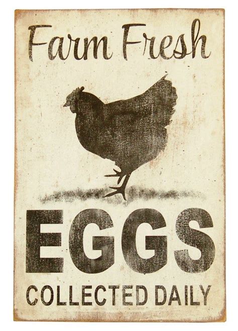 Farm Fresh Eggs Box Sign Farm Prints Antique Signs Farm Fresh Eggs