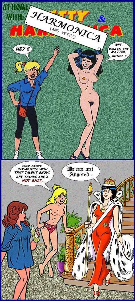 Rule 34 3girls Archie Comics Barefoot Betty And Veronica Betty Cooper