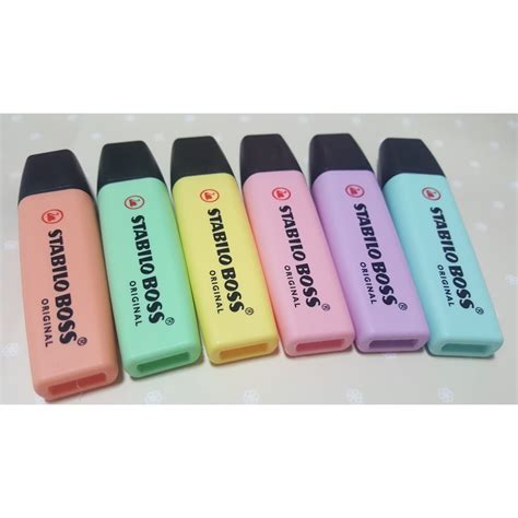 Fps Fairpricesupplies Stabilo Boss Pastel Highlighters Set Of 6s